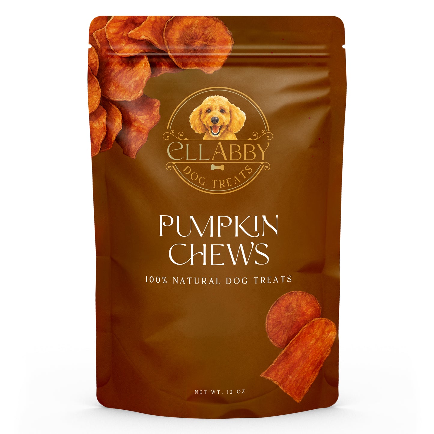 Ellabby Pumpkin Chews 12oz - 100% All Natural