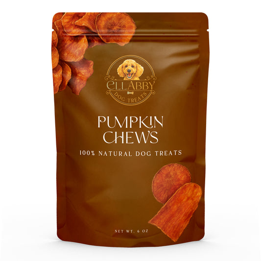 Ellabby Pumpkin Chews 6oz - 100% All Natural
