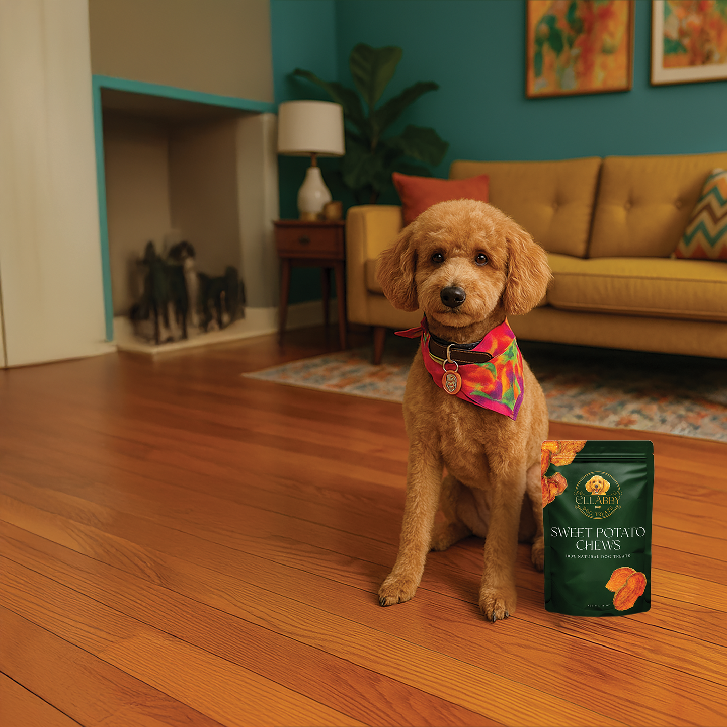 Ellabby Sweet Potato Chews 16 oz - 100% All Natural