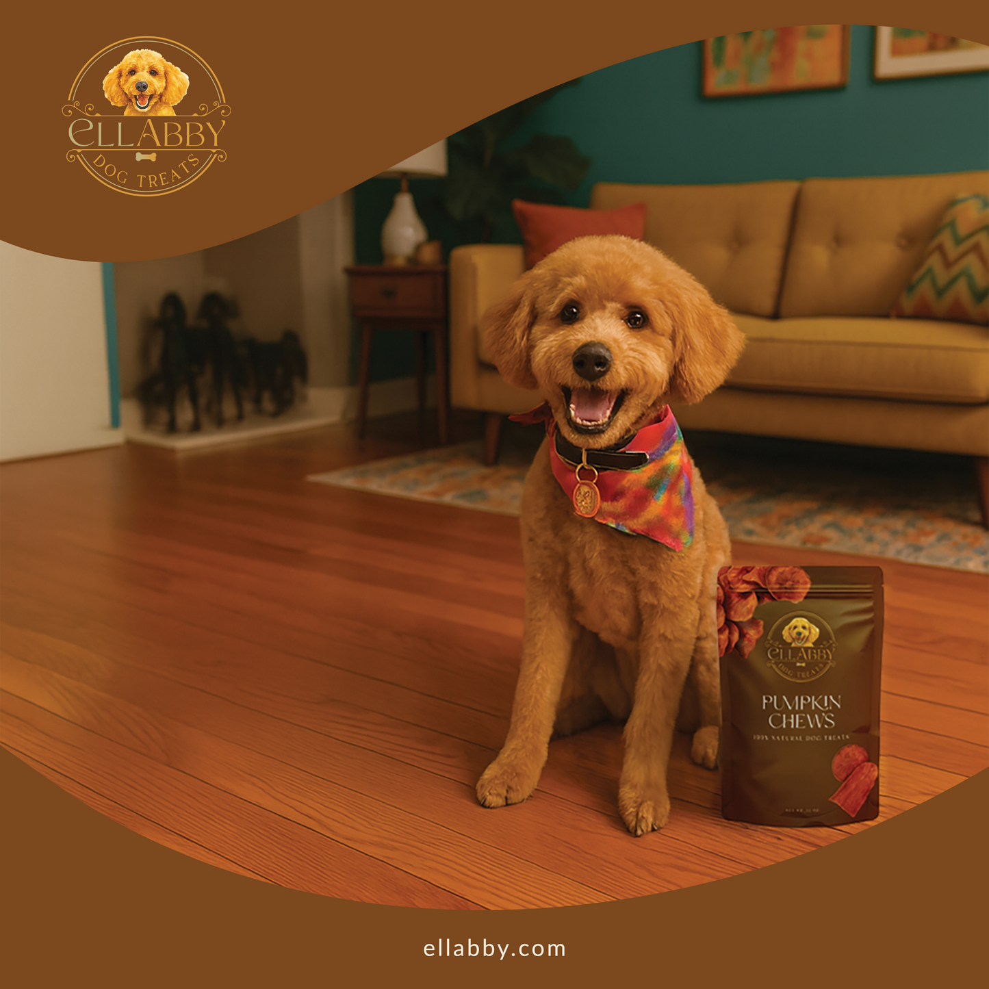 Ellabby Pumpkin Chews 6oz - 100% All Natural