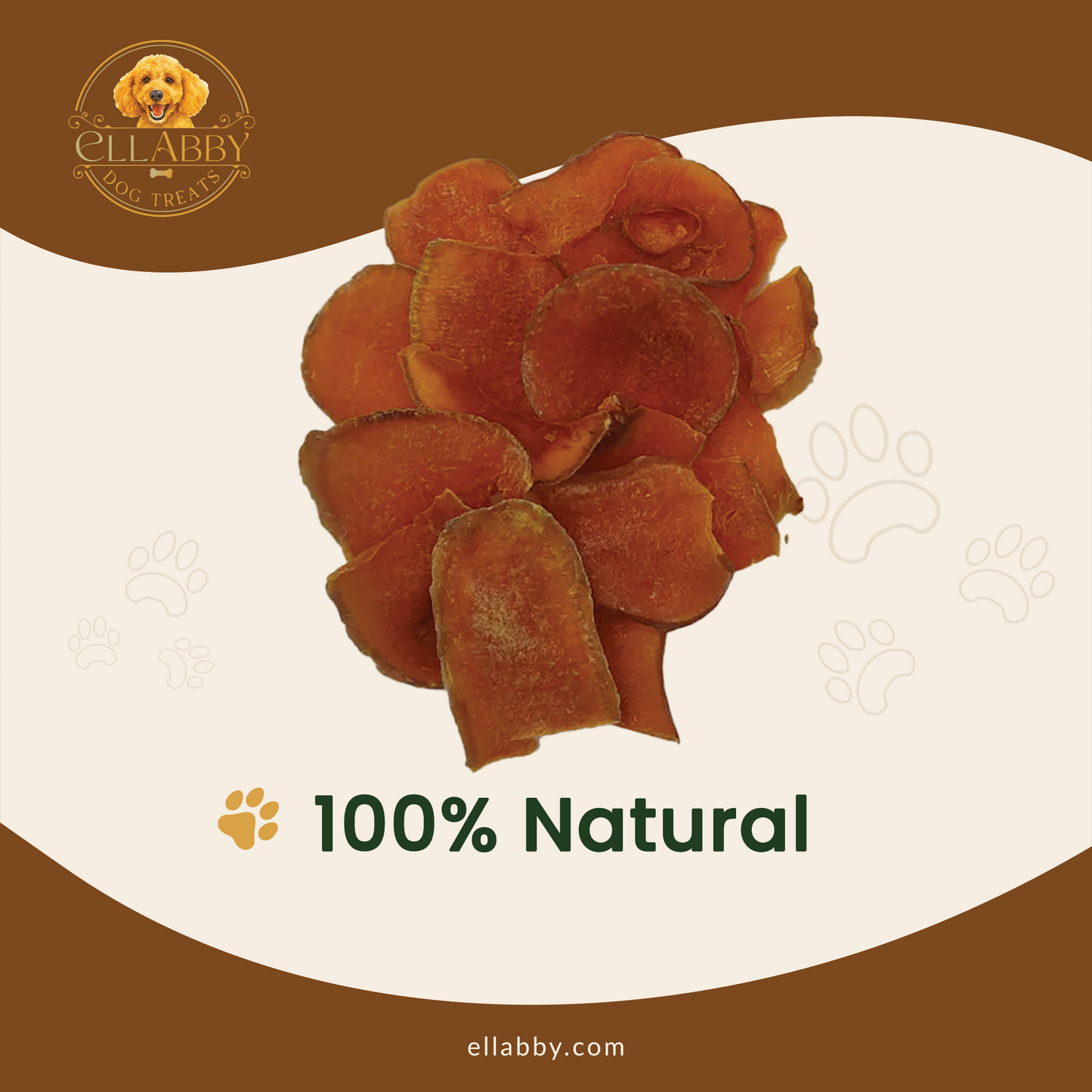 Ellabby Pumpkin Chews 6oz - 100% All Natural